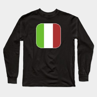 Flag of Italy Long Sleeve T-Shirt